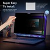 MagicSuction Privacy Filter Compatible with MacBook Pro 16 Inch (2021-2024,