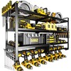 POKIPO Large Power Tool Organizer Wall Mount,4 Layers Heavy Duty