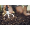 Fiskars Xact Cultivator, Length: 32.3 cm, Width: 9.2 cm, Black/Orange,