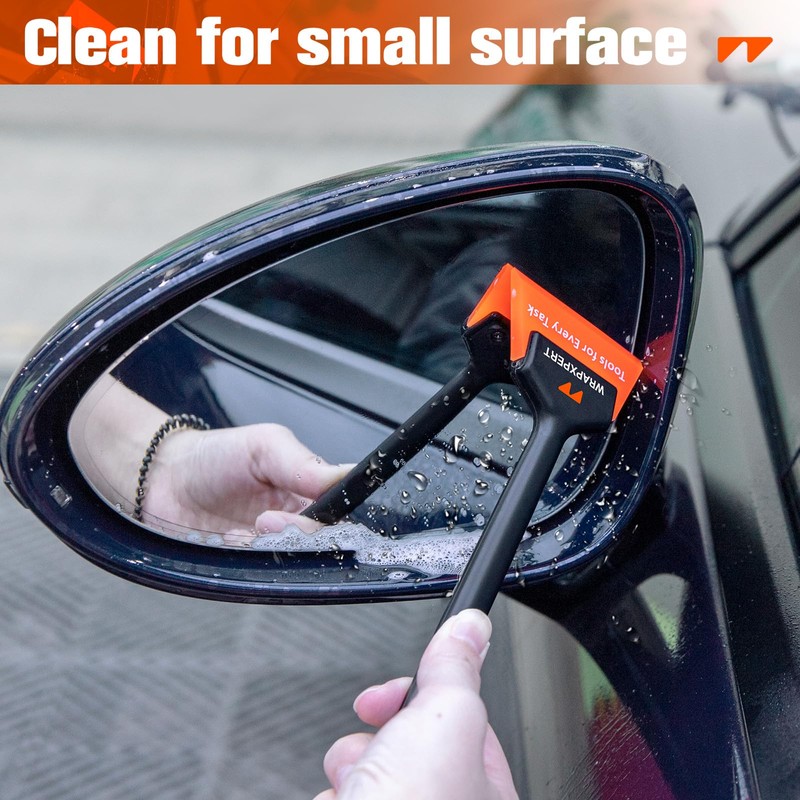 WRAPXPERT Small Squeegee, Rubber Window Squeegee for Mirror Shower Glass
