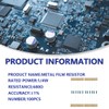 Innfeeltech 100 Pcs 1/4W 1% Tolerance 680 Ohm Metal Film