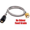 Soda Machine Co2 Adapter with High Pressure Stainless Steel External