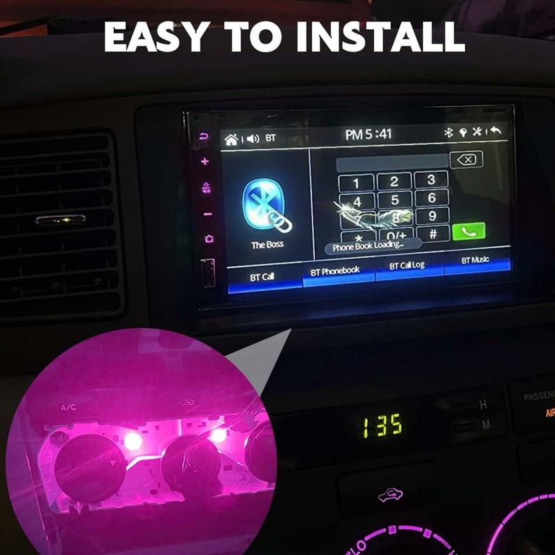 10PCS T4.2 Led Bulb Neo Wedge 10mm Base, Car Interior