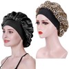 2 Pieces Silk Hat Women Satin Hair Night Soft Satin