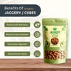 Danodia Foods Organic Brown Jaggery Cubes/Blocks 0.9 Pounds, Natural Sugarcane