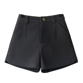 YUANYUAN Women's Short Pants, Mini Pants, Summer Mini Pants, Show Pants, Bottoms, Suit Pants, Wide Pants, Easy Pants, Straight, Cute, Cool, Casual, Simple, Beautiful Legs, Legs Long, Slimming,