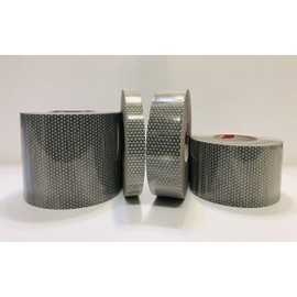 Oralite V98 White Reflective Tape Reflexite Orafol Prismatic Safety Tape 1", 2", 4", 6"