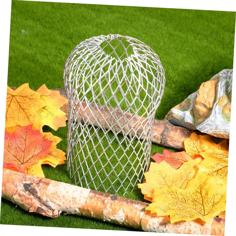 ORFOFE 8pcs Downspout Filter Gutter Guards Aluminum Leaf Strainers for