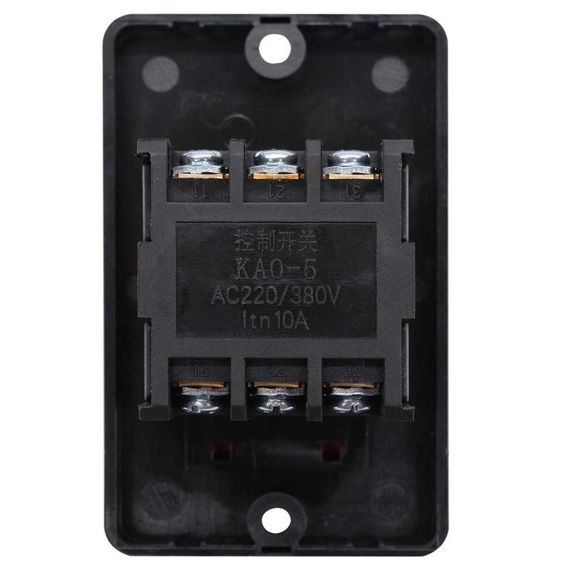 mxuteuk Machine Switch AC 220 V/380 V Safety Switch Waterproof