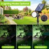 4-Pack Solar Spot Lights for Outside, 30LEDs Solar-Powered Lights Outdoor