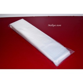 ULINE - 100 Clear 3 x 30 Poly Bags Poster Sleeves Plastic Lay Flat Open TOP Packing ULINE Best 2 MIL