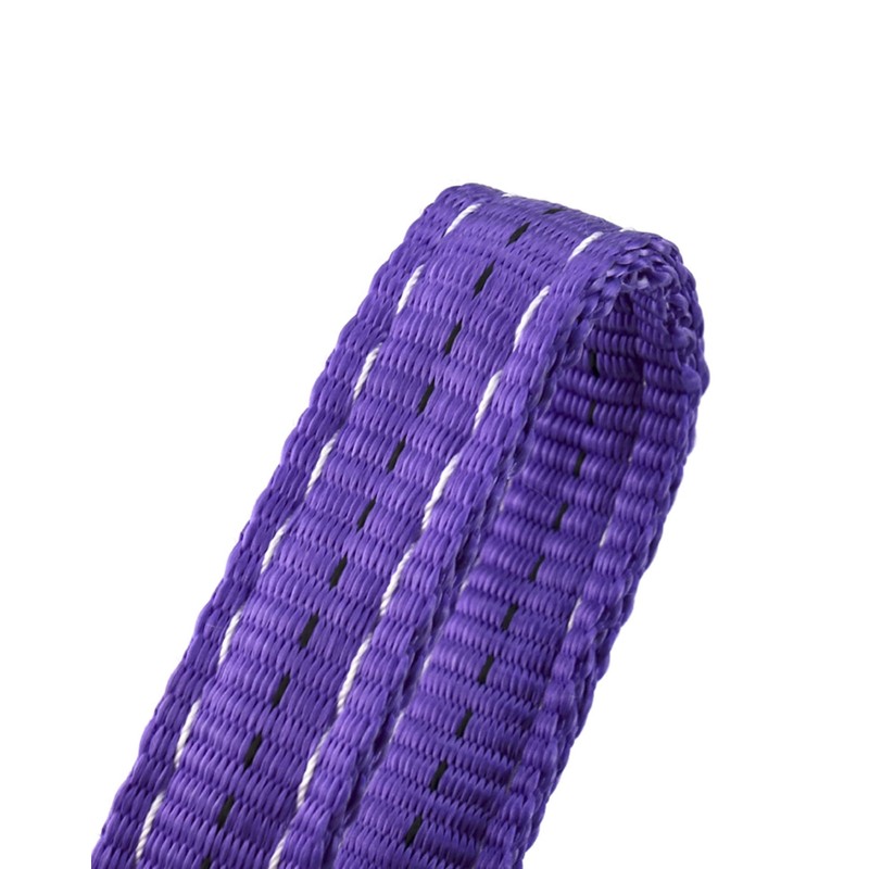 QWORK Lifting Slings Straps with Hooks - 5 Feet, 4409