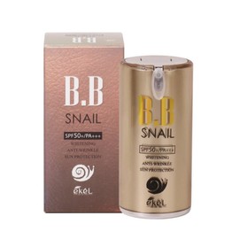 Ikel Snail BB Cream No. 23 Natural Beige SPF50+PA+++ 50g (Pump Type) / 이켈 스네일 비비크림 23호 내추럴베이지 SPF50+PA+++ 50g (펌프형)