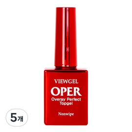 View Gel OPER Overlay Oppa Top Gel, 10ml, 5 pcs / 뷰젤 OPER 오버레이 오빠 탑 젤, 10ml, 5개