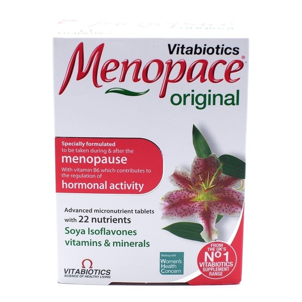 Vitabiotics Menopace Caps 30 Pack
