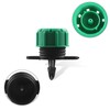 100PCS 0-135L/H Adjustable Irrigation Drippers Sprinklers 1/4 Inch Emitter Dripper