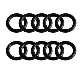 Nitrile Rubber O-Rings 15mm OD 12mm ID 1.5mm Width,Metric Sealing Washer Round O-Ring,Gasket O Rings Seal Grommets,Black,50 Pcs