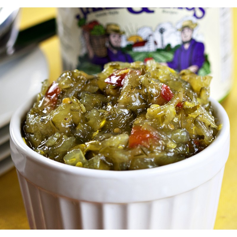Jake & Amos Sweet Pickle Relish 16 oz. (3 Jars)