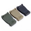 Tactical Backpack Buckle Kit Strap and Clip for Hiking Camping Black BL10667 100ea