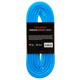 Aquatop Blue Color Premium Airline Tubing, 13 feet (4-Meter), 1/8" Inside Diameter, AT-4BL