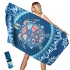 Aonext Beach Towel XXL 100 x 200 cm, Microfibre Towels