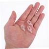 VICASKY 30pcs Pump Collar Clips for Cleansing Oil Lotion Bottles