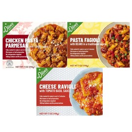 Miss Olive's Italian Favorites Pack Microwavable Shelf Stable Ready Meals (Bundle of 3)