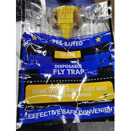 10 Fly Traps Outdoor Hanging Disposable, Bee Traps for Outside, Fly Bait Hunter Traps Control Insecticides Insect Repellents Outdoor, Ranch Fly Traps for Mosquitoes Carpenter Bees Wasps