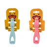 (Direct import) Finger acupressure massage roller LR-3140 Blue 4ea