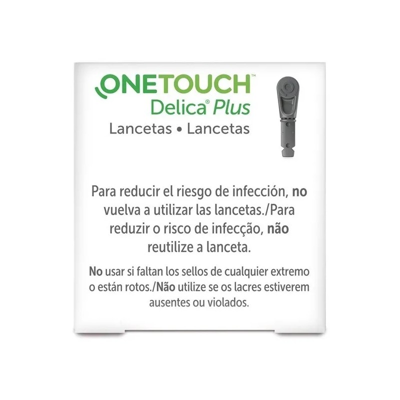 One Touch Delica Plus Con 25 Lancetas