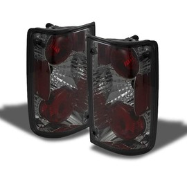 ACANII - For Smoked 1989-1995 Toyota Pickup Pick up Truck Tail Lights Lamps Taillights Taillamps Driver Passenger Side