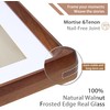 Gdfmsc Square 4x4 Picture Frame with Mat for 3x3, USA-Sourced