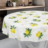 ANRO Oilcloth tablecloth, washable wax tablecloth, garden tablecloth, round, oval,