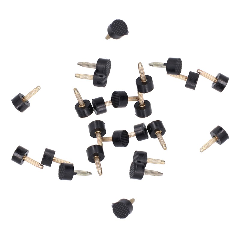 120Pcs High Heel Tip Caps TPU Polyurethane Iron Shoes Repairing