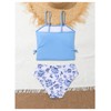 SHENHE Girl's Tankini Swimsuits 2 Piece Bathing Suit Ruched Drawstring