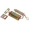 Hillman 852228 3" Reversible Chain Bolt - Zinc & Yellow
