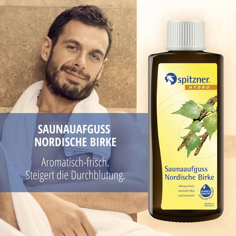 Sauna Infusion "Nordic Birch" (190 ml) Spitzner