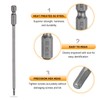 sourcing map 3pcs H2.5 Hex Head Drill Bit Wrench 2.5mm
