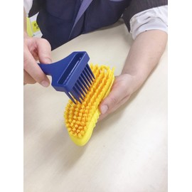 HP Maintenance Brush Blue