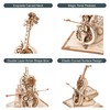 ROBOTIME 3D Puzzle Magic Cello Wooden Music Box Model Kits