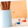 RORPOIR 5Pcs Cute Rabbit Ceramic Chopstick Holder Set Decorative Animal