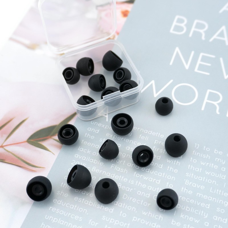 BlingKingdom 9 Pairs Replacement Earbuds Silicone Earbud Tips Earbuds Cap,