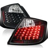 Spec-D Tuning Black Housing Clear Lens LED Tail Lights Compatible