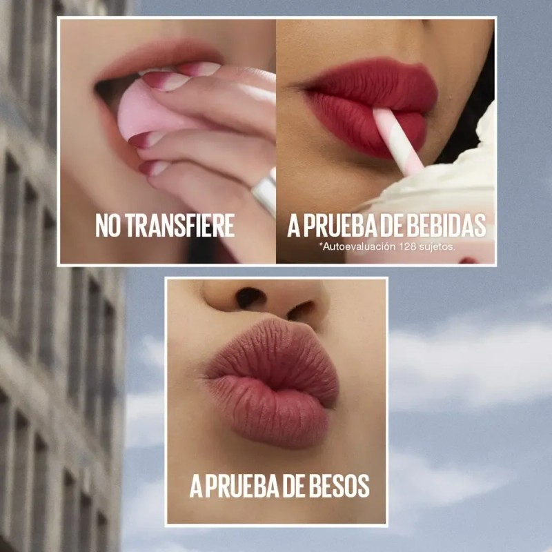 Maybelline Tinta para labios Super Stay Teddy Tint, 5ml -