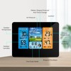 Indoor Outdoor Thermometer Wireless Weather Station with Atomic Clock Temperature