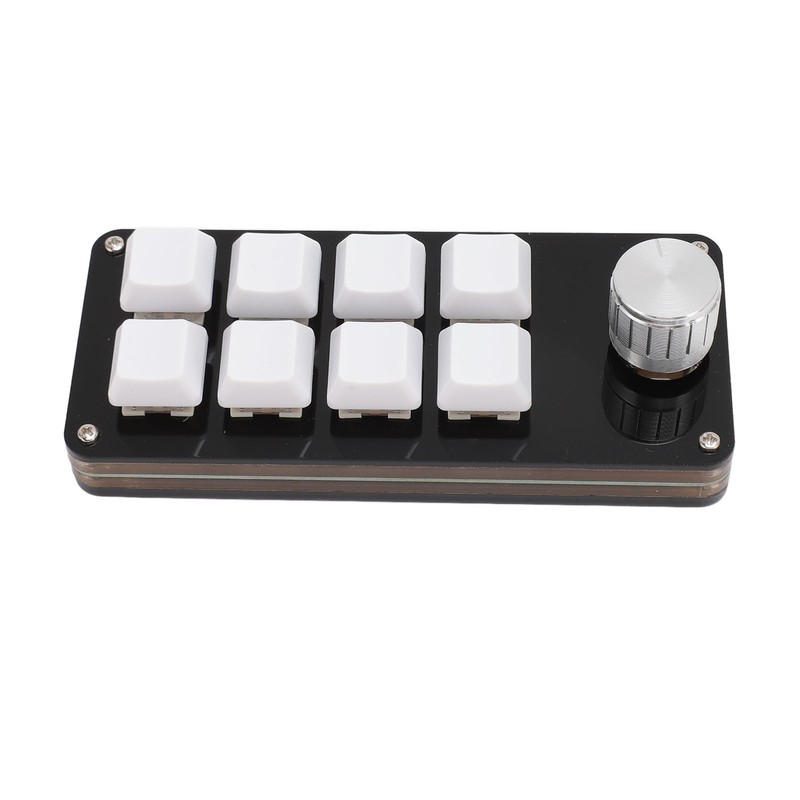 Mini 8 Key Keypad with Knob Hot Swappable Blue Switch
