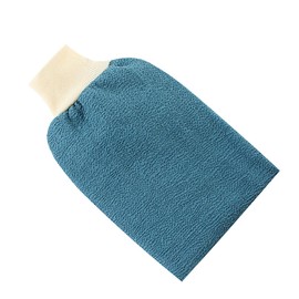 FRCOLOR 4pcs Double-sided Bath Gloves Thickening Wash Towel for Exfoliation Lightweight and Portable Bathing Supplies Random Color for Home Use