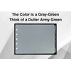 tabs (Plastic Gray-Green, 8 1/2" x 11" Standard)
