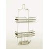 AQ Hanging Shower Caddy, Extra Wide Bathroom Organizer for Shampoo,