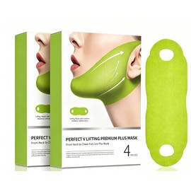 Mascarilla V-Lift 8 Piezas, Mascarilla de Colágeno Reafirmante e Hidratante